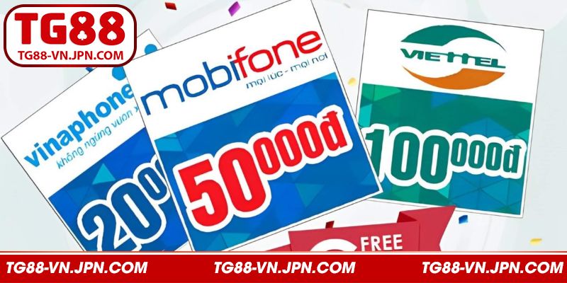 Nạp tiền vào hệ thống bằng hình thức thẻ cào